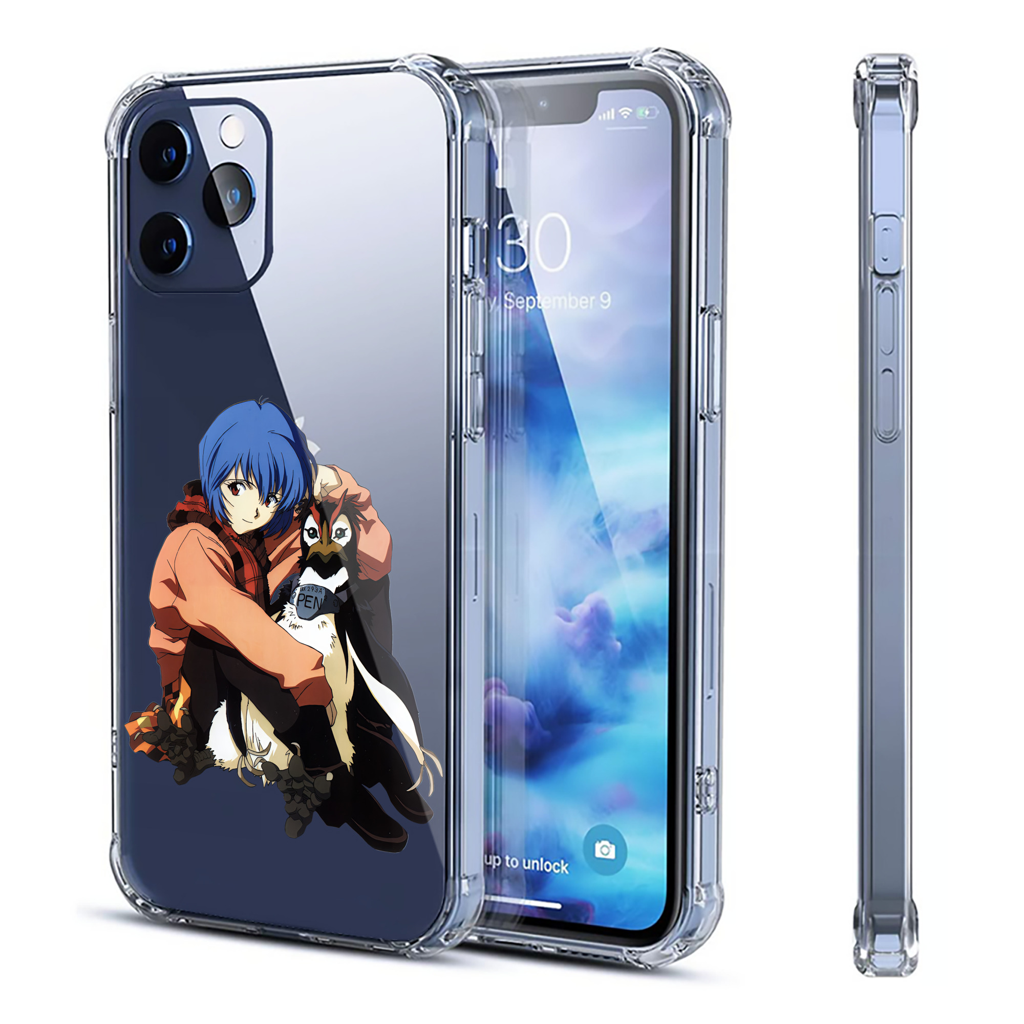 （画像用） EVA 新世紀エヴァンゲリオン 【iPhone 12シリーズ対応】透明スマホケース（クリアソフトケース）